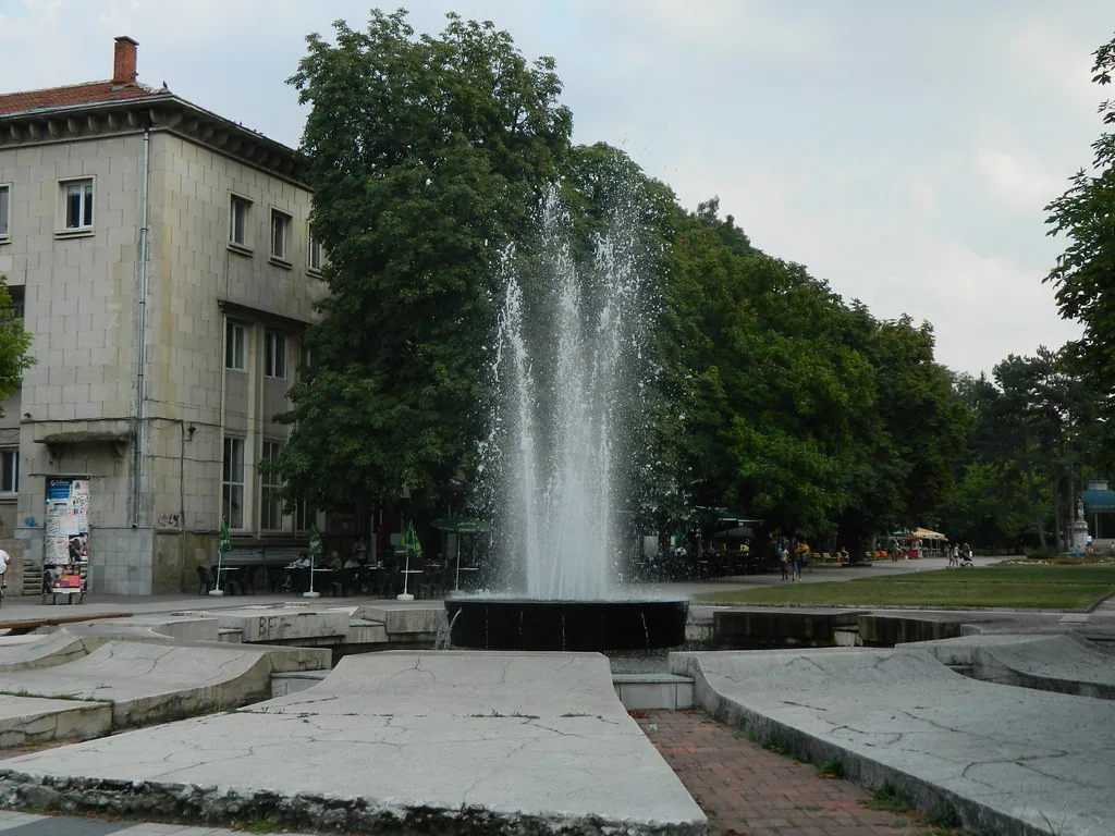 PlevenFountain in Pleven, Bulgaria