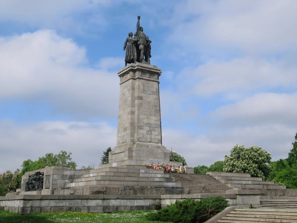 Monument to the Soviet Army in Sofia, Bulgaria