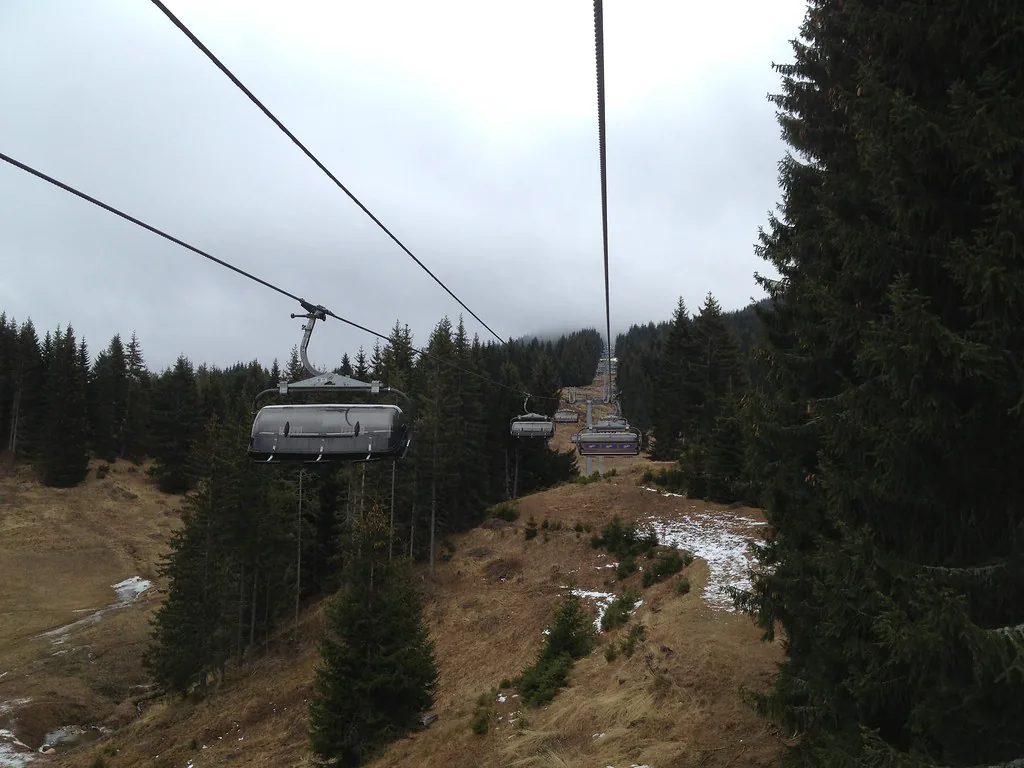 Snowboarding in Pamporovo, Bulgaria in Pamporovo, Bulgaria