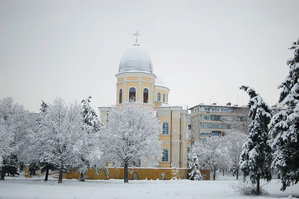 The All Saints Church in Ruse, Bulgaria