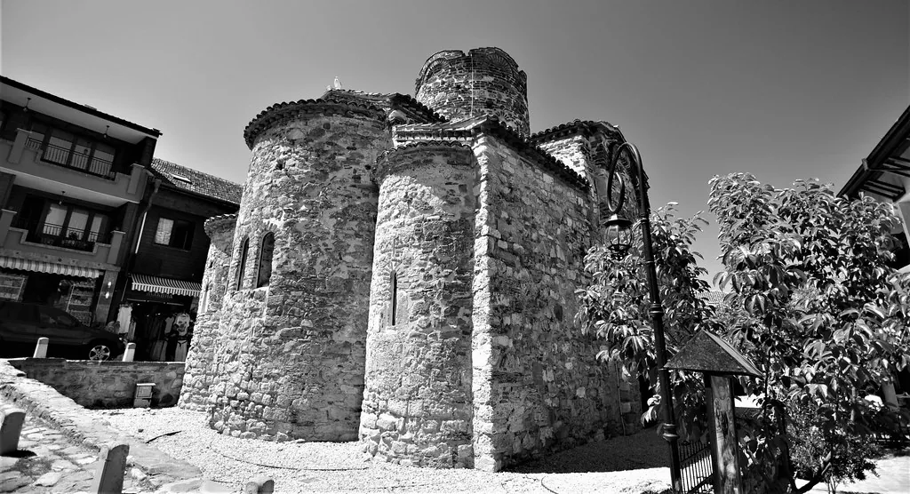 Nessebar -St. John the Baptist Church [10th century] in Burgas, Bulgaria