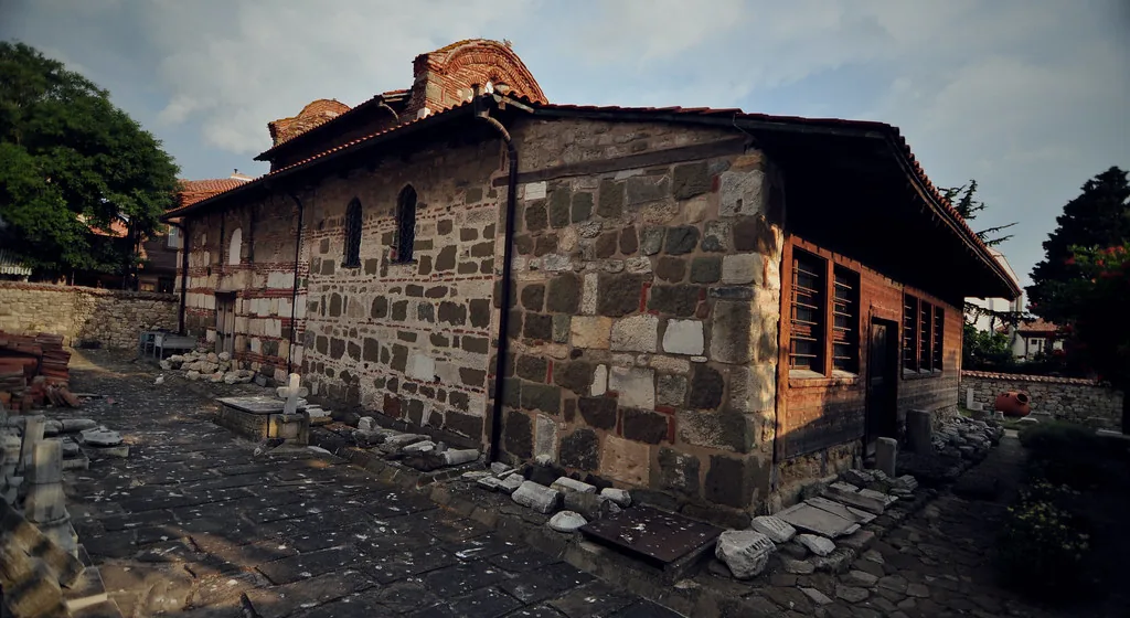 Nessebar -St. Stephen Church [11th to 13th century] in Burgas, Bulgaria