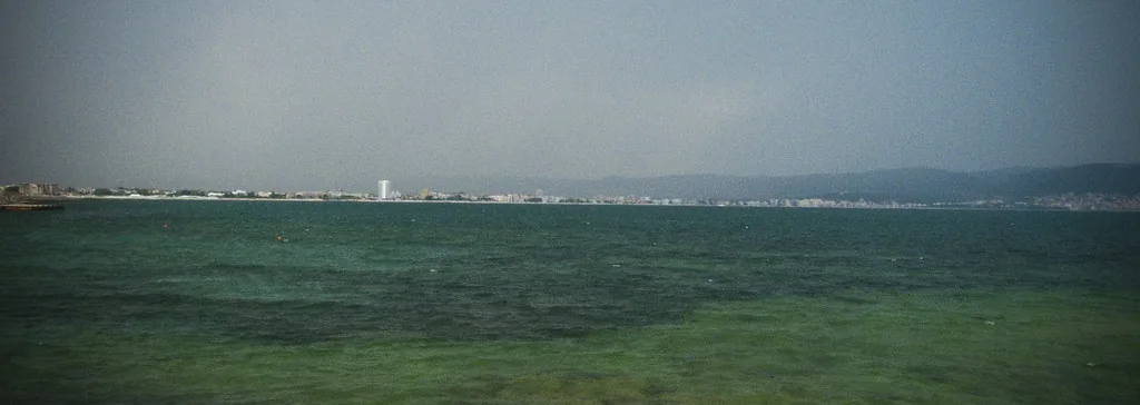 Before the storm in Sunny Beach, Bulgaria