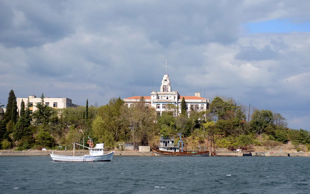 Former Naval academy. Sozopol, Bulgaria in Sozopol, Bulgaria