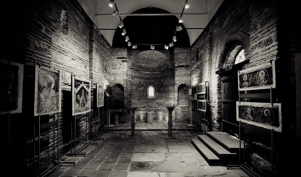 Nessebar -St. Paraskeva Church [13th century] in Burgas, Bulgaria