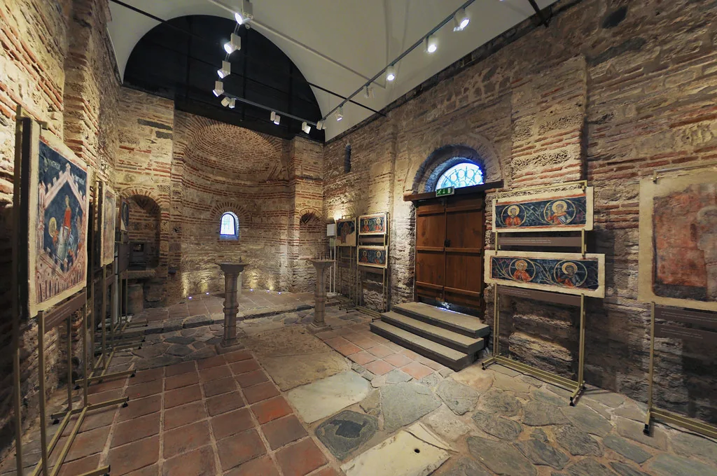 Nessebar -St. Paraskeva Church [13th century] in Burgas, Bulgaria