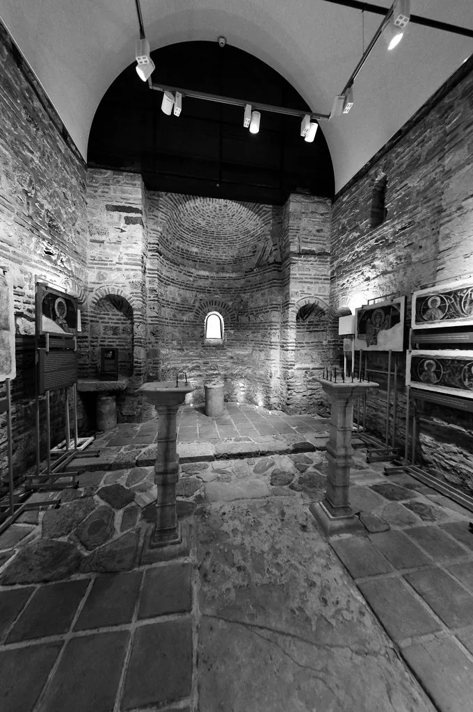 Nessebar -St. Paraskeva Church [13th century] in Burgas, Bulgaria