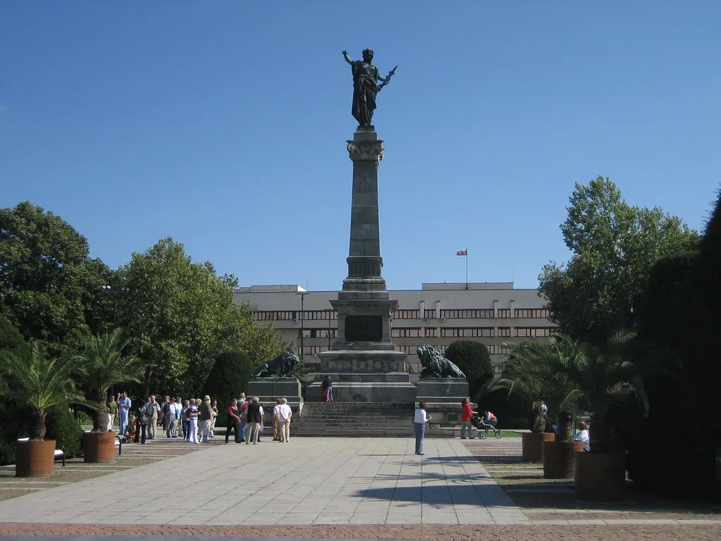 Frihetsstatuen in Ruse, Bulgaria