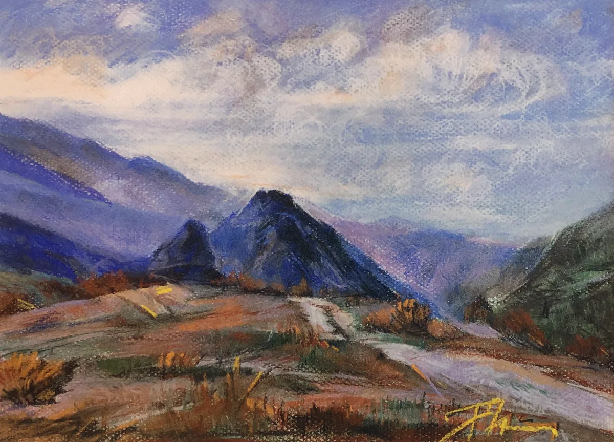 Sinite Kamani a painting of the famous bulgarian artist Georgi Yanakiev — 1