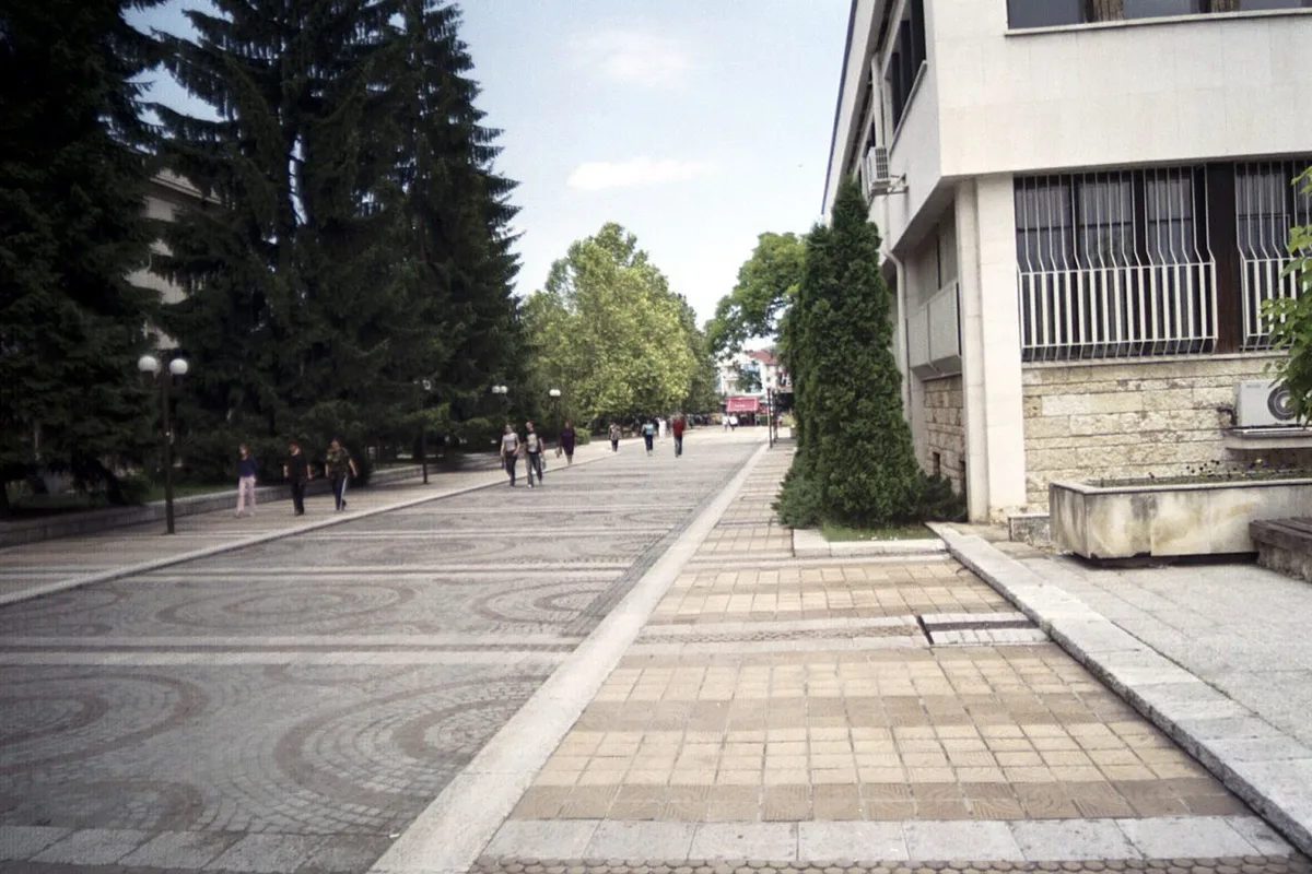 Troyan town and Balkan Mountains in Bulgaria — 1
