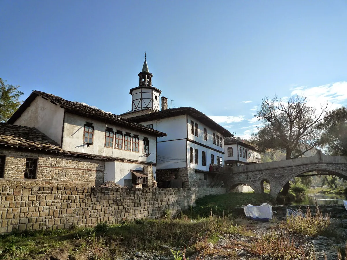 Tryavna old town and Clock Tower in Bulgaria — 2