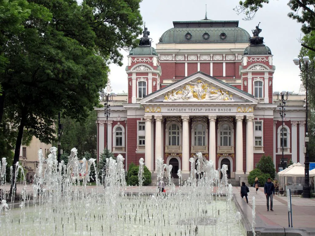 Ivan Vazov National Theater in Sofia, Bulgaria