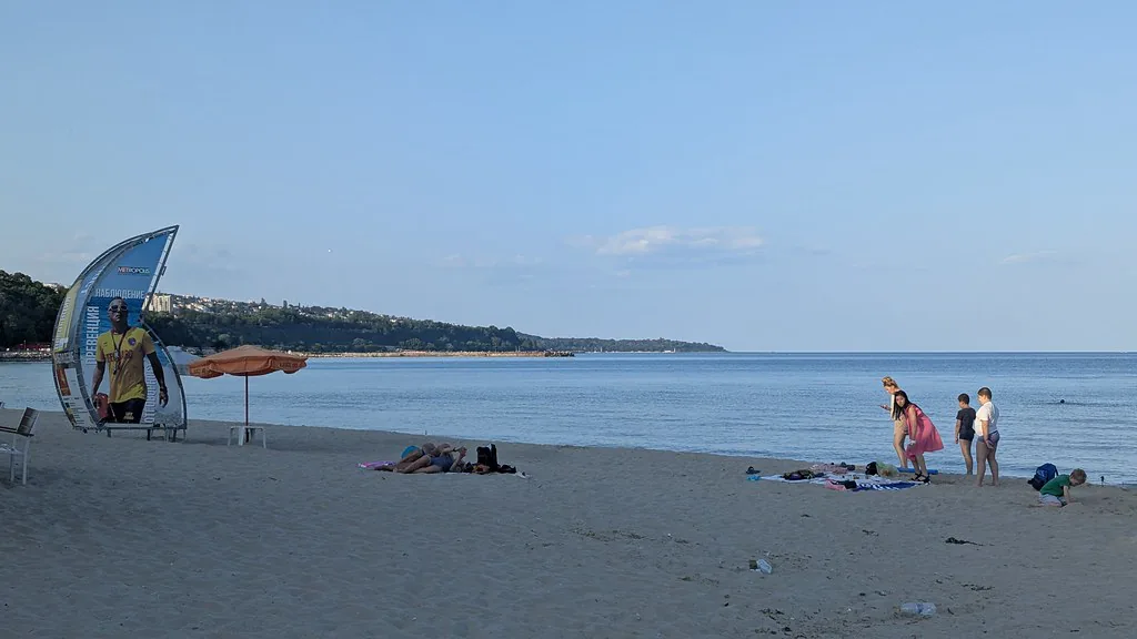 Train from Sophia to Varna in Varna, Bulgaria