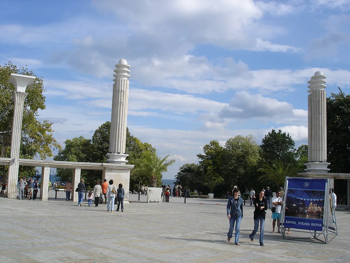 Sea Garden entrance — 1