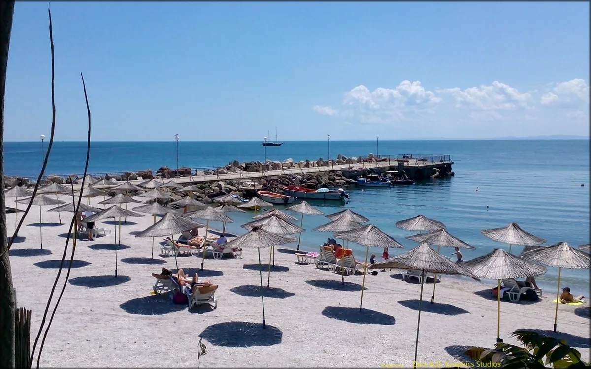 Black Sea coastal route between Varna and Nessebar, Bulgaria — 1