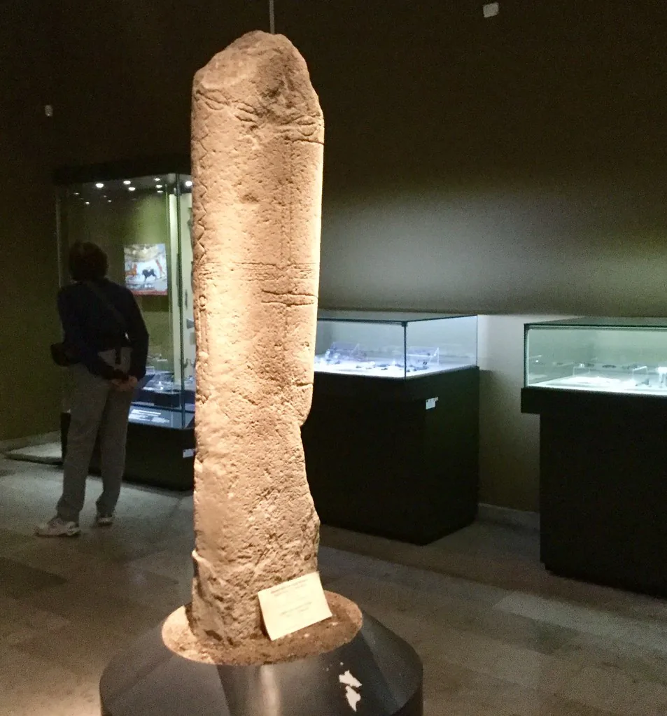 201705 - Balkans - Archaeology Museum Stele - 16 of 66 - Varna - Varna, May 25, 2017 in Varna, Bulgaria