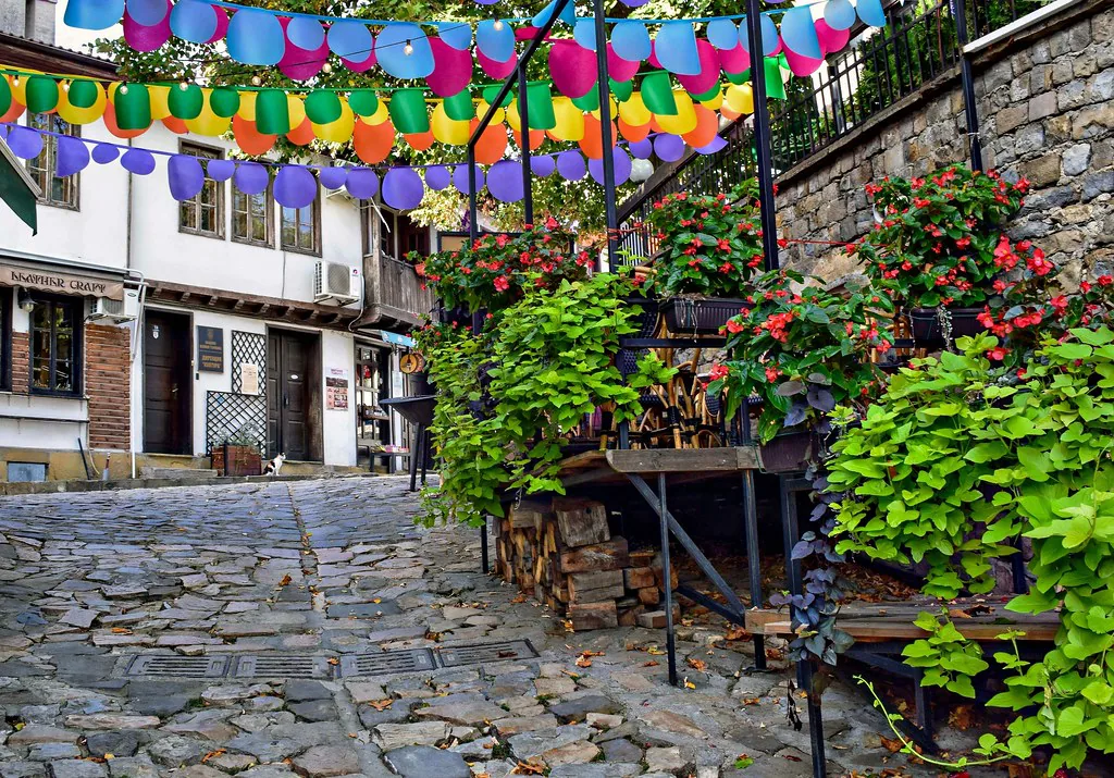 Old Bazaar, Veliko Tarnovo in Veliko Tarnovo, Bulgaria