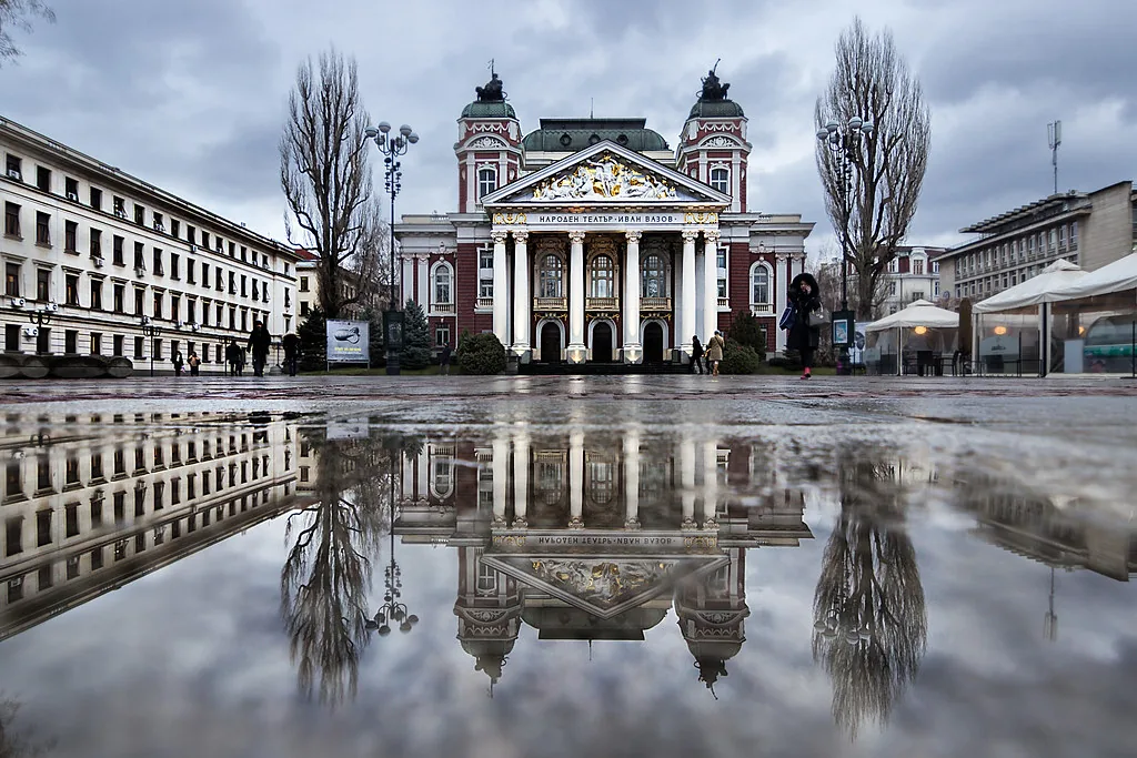 Ivan Vazov National Theater in Sofia, Bulgaria